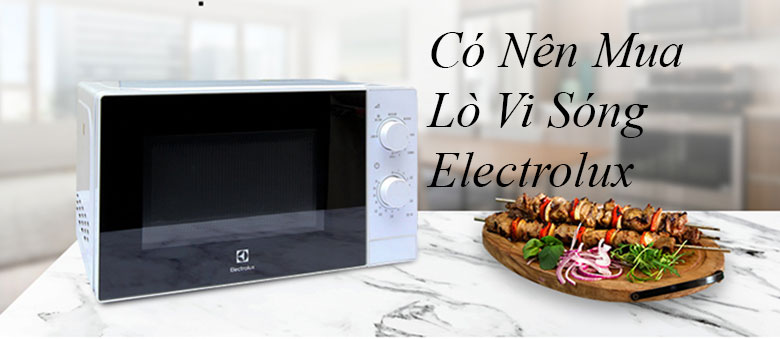 Có nên mua lò vi sóng Electrolux không? Chia sẻ thông tin đánh giá chính xác