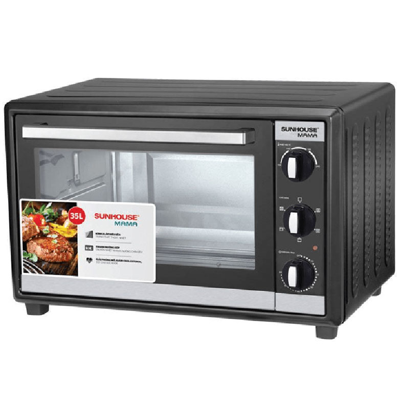 Lò nướng 35L Sunhouse Mama SHD4235 chi tiết các thông số