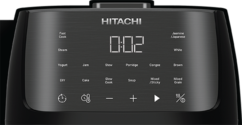 nồi cơm điện Hitachi RZ-S18VN BK điều khiển cảm ứng