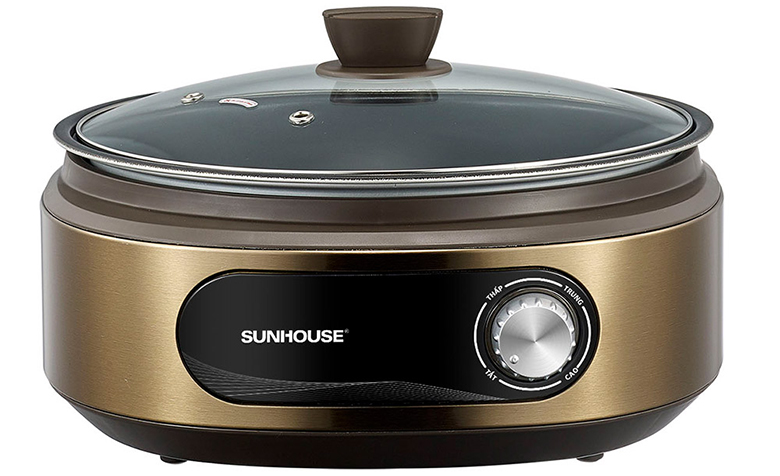 Bảng điều khiển -Nồi lẩu điện Sunhouse 5 lít SHD4525