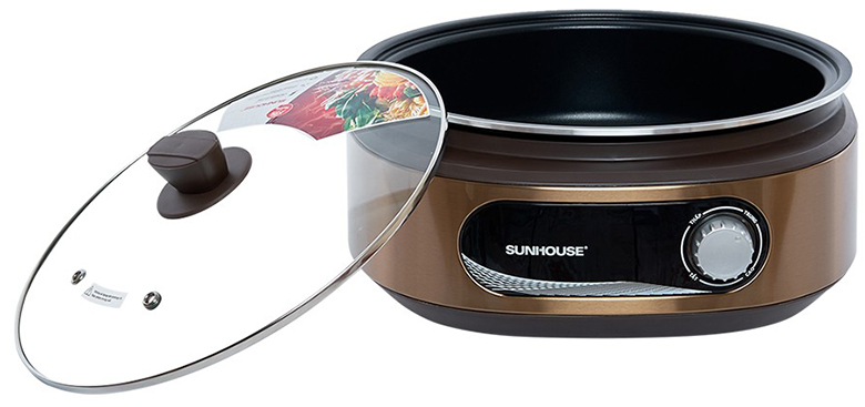 Nắp nồi-Nồi lẩu điện Sunhouse 5 lít SHD4525