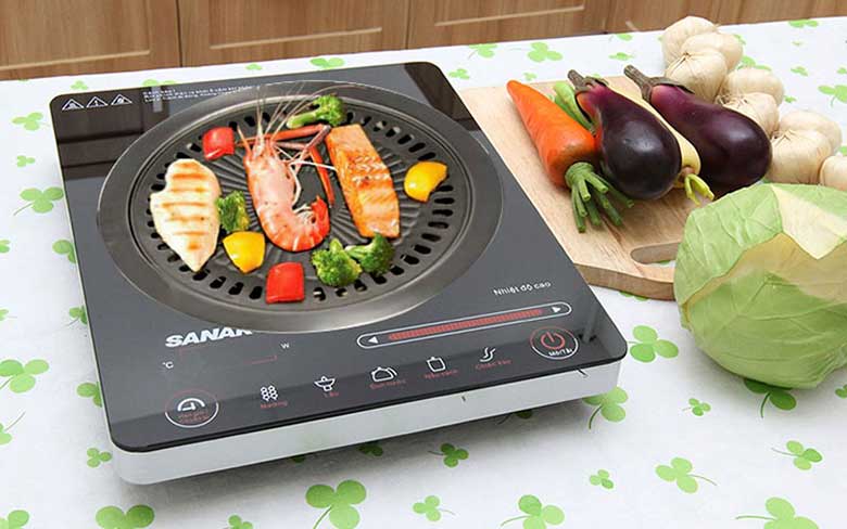 Nướng thịt bằng bếp từ cần lưu ý những gì?