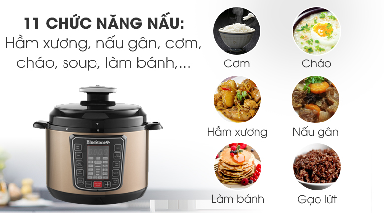Nồi áp suất Bluestone 5 lít PCB-5753