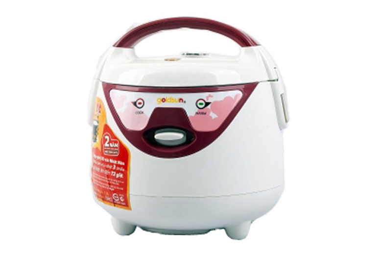 Nồi cơm điện cơ 1.0L Goldsun ARC-GW100 với thông tin chi tiết sản phẩm