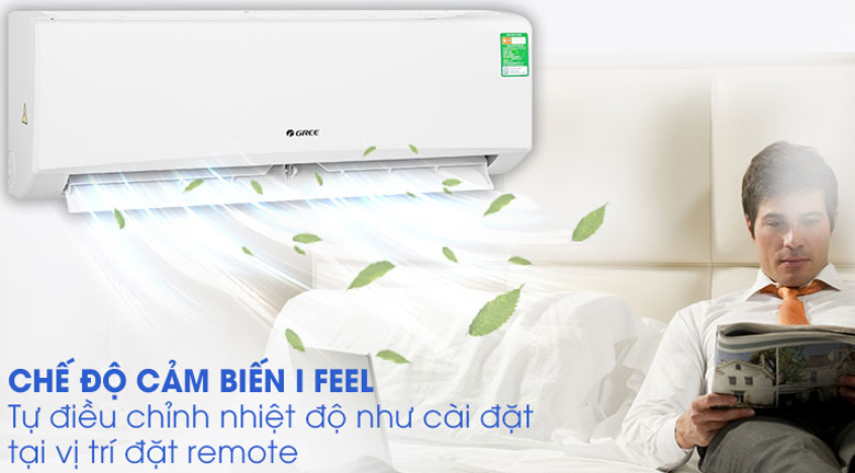 Điều hòa Gree có tốt không: Điều hòa Gree 1 chiều 9000 BTU GWC09KB-K6N0C4