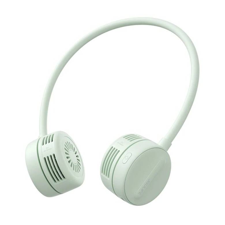 Quạt đeo cổ Jisulife FA25 J2323 1800mAh Xanh lá