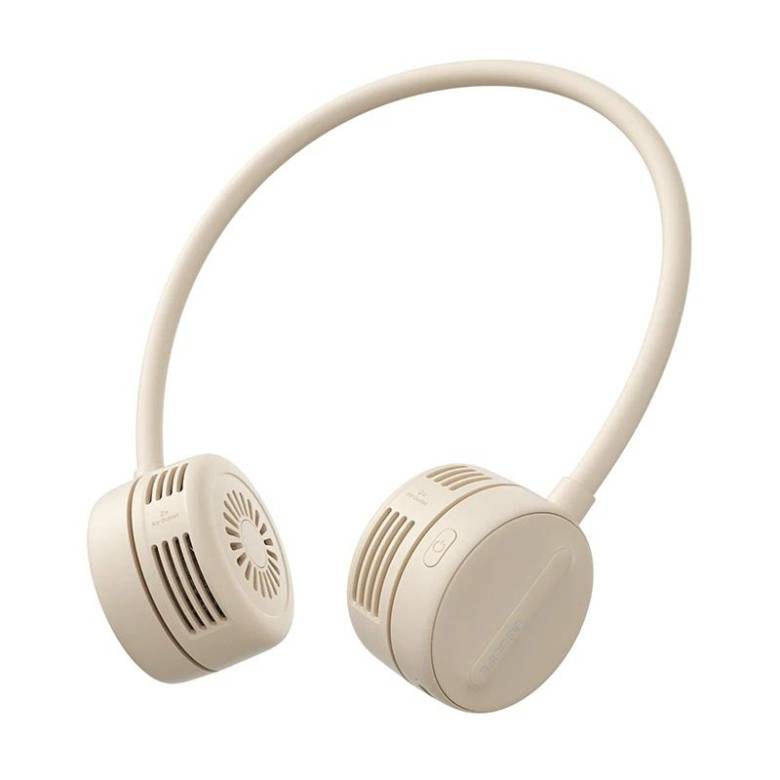 Quạt đeo cổ Jisulife FA25 J2316 1800mAh Nâu