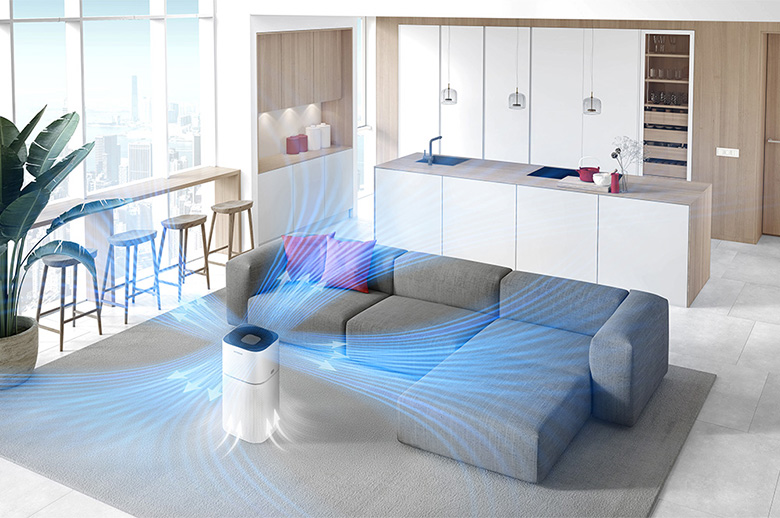 Máy lọc không khí Hitachi EP-TZ50 công suất mạnh mẽ