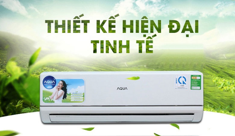 Điều hòa Aqua có tốt không: Kiểu dáng hiện đại