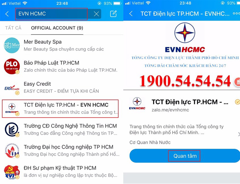 tra cứu tiền điện nhanh chóng 