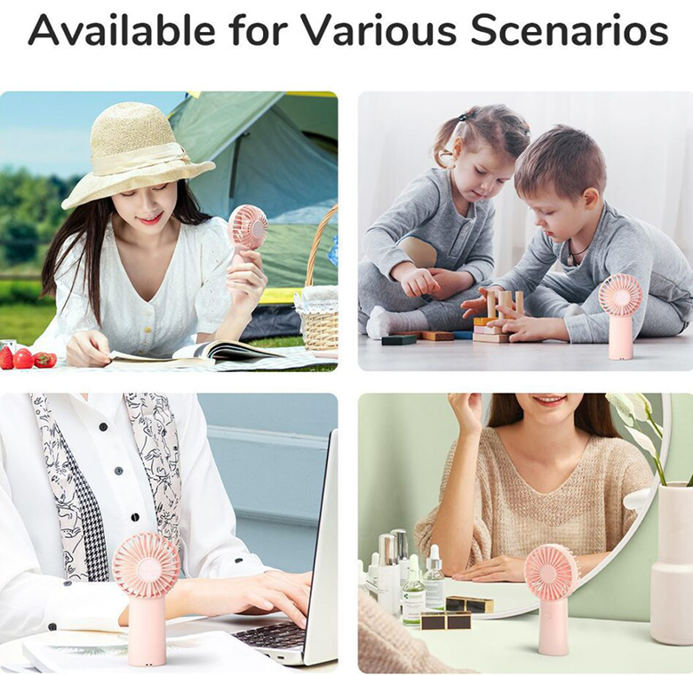 Quạt cầm tay Jisulife Mini FA20X Plus ABS 4000mAh J6620 3 tốc độ