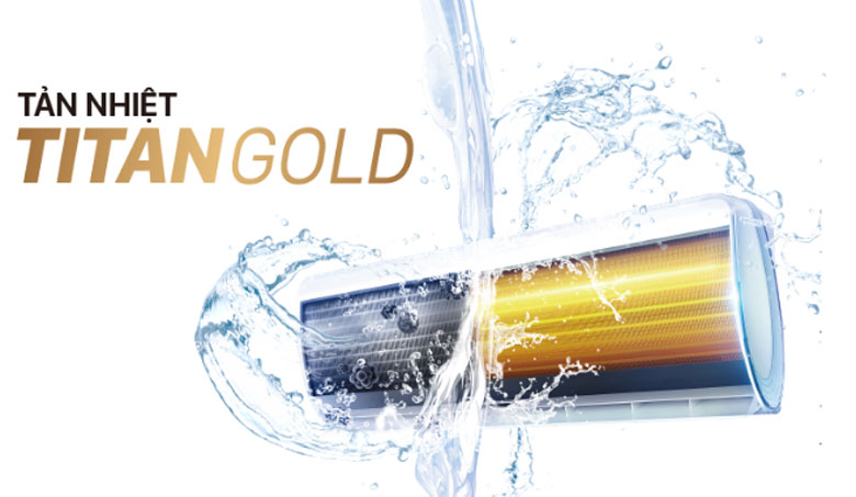 Điều hòa TCL có tốt không: Dàn tản nhiệt TitanGold