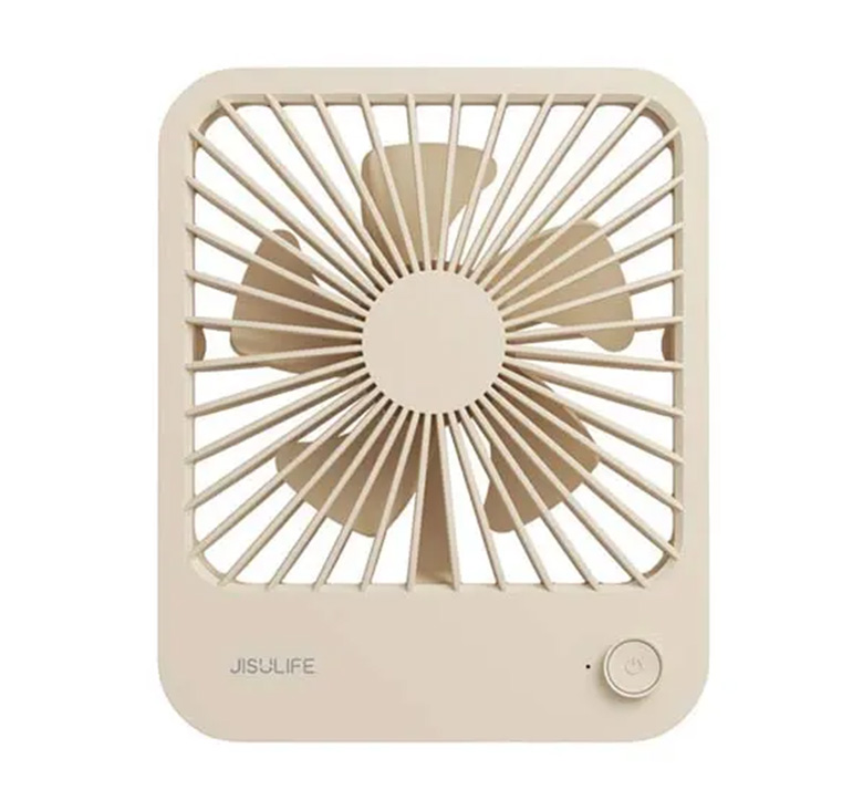 Thiết kế hiện đại - Quạt để bàn Jisulife FA26 2000mAh Nâu J2101