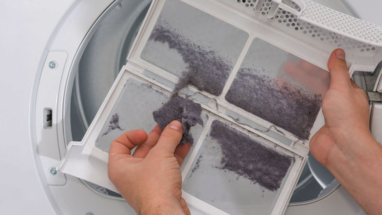 Máy sấy Electrolux tự tắt do bộ lọc bẩn