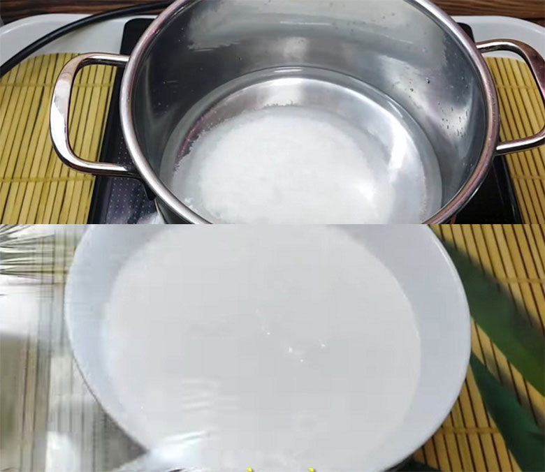 Cách làm bánh bò bằng nồi cơm điện ủ bột lần 2