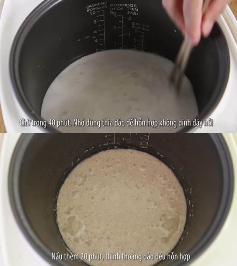 Cách nấu dầu dừa bằng nồi cơm điện là bước vô cùng quan trọng