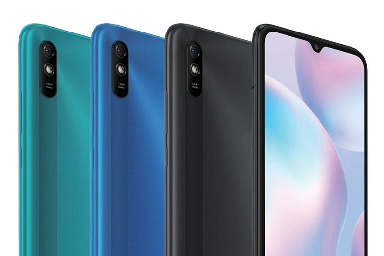 Mặt lưng bằng nhựa bóng - Điện thoại Xiaomi Redmi 9A 2GB/32GB Xanh lá
