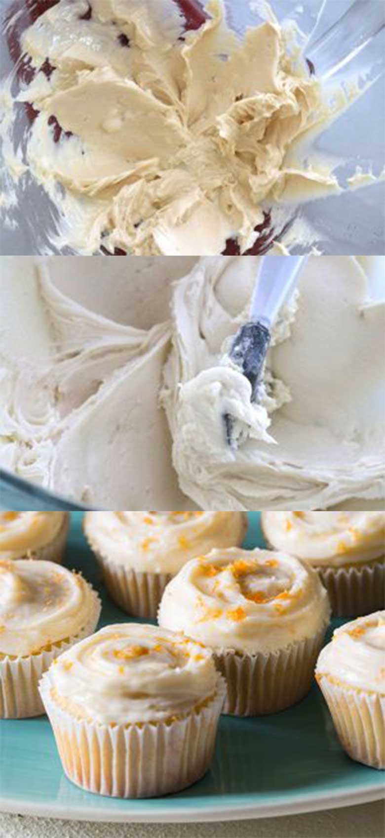 Làm cupcake bằng nồi cơm điện khi làm phần kem phủ lên trên mặt