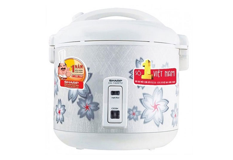Nồi cơm điện Sharp 1.8L KS-N182ETV "SW" các thông số bạn nên biết
