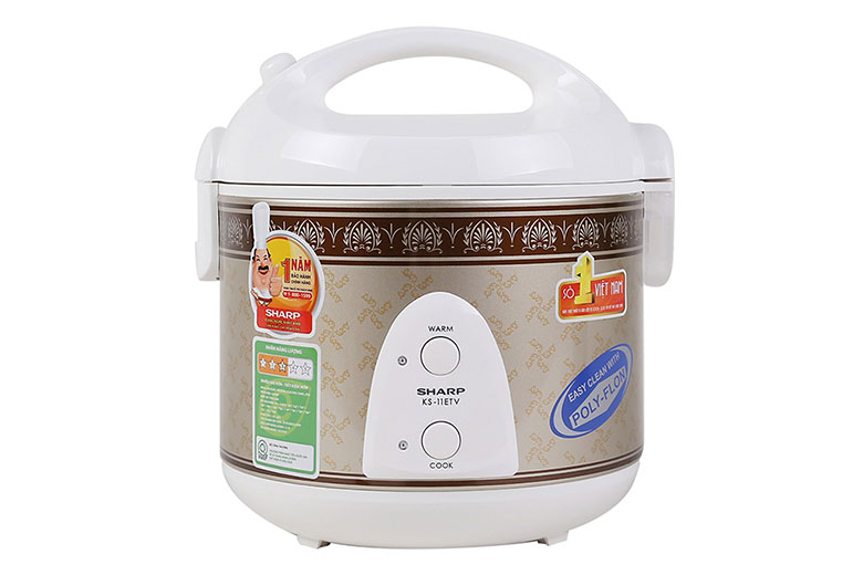 Nồi cơm điện Sharp KS-11ETV-RB các thông số bạn nên biết