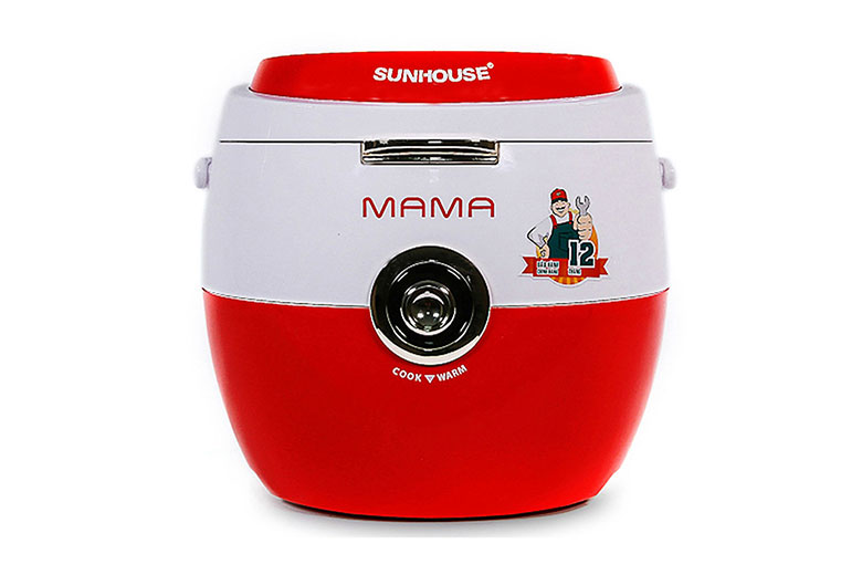 Nồi cơm điện 1.8L Sunhouse SHD8661 đỏ trắng các thông số bạn nên biết