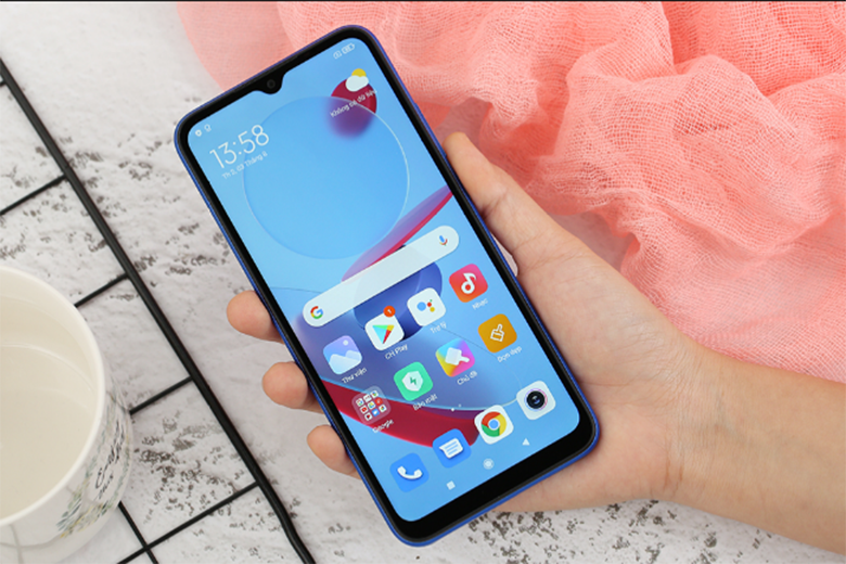 Thiết kế ấn tượng - Điện thoại Xiaomi Redmi 9C 3GB/64GB Xanh