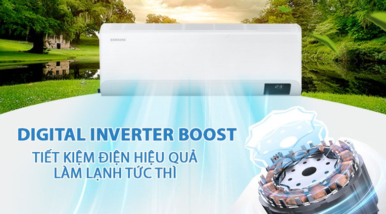 Điều hòa 1 chiều là gì: Điều hòa Samsung 1 chiều AR13TYAACWKNSV