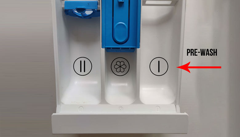 Ngăn Prewash là gì