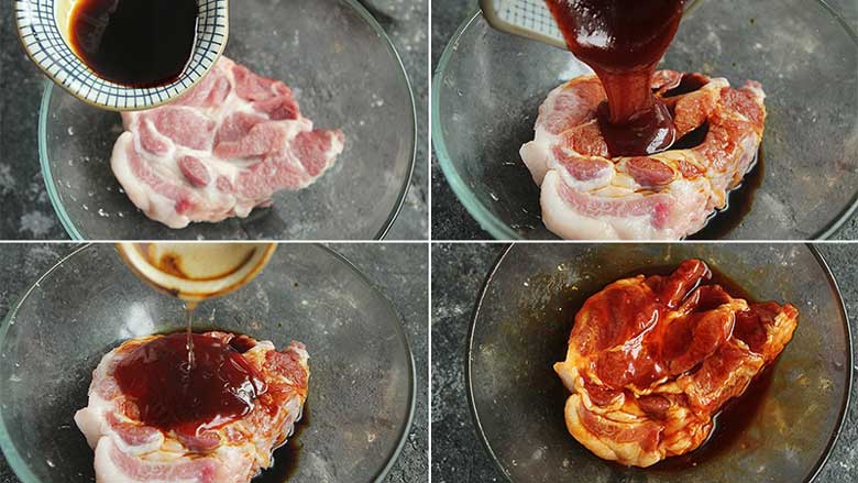 Cách nướng thịt bằng nồi cơm điện tiếp đến bước ướp thịt vô cùng quan trọng