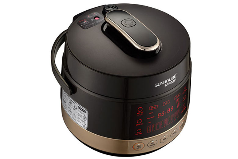 Dung tích-Nồi áp suất điện tử đa năng 5L Sunhouse Mama SHD1586B đen