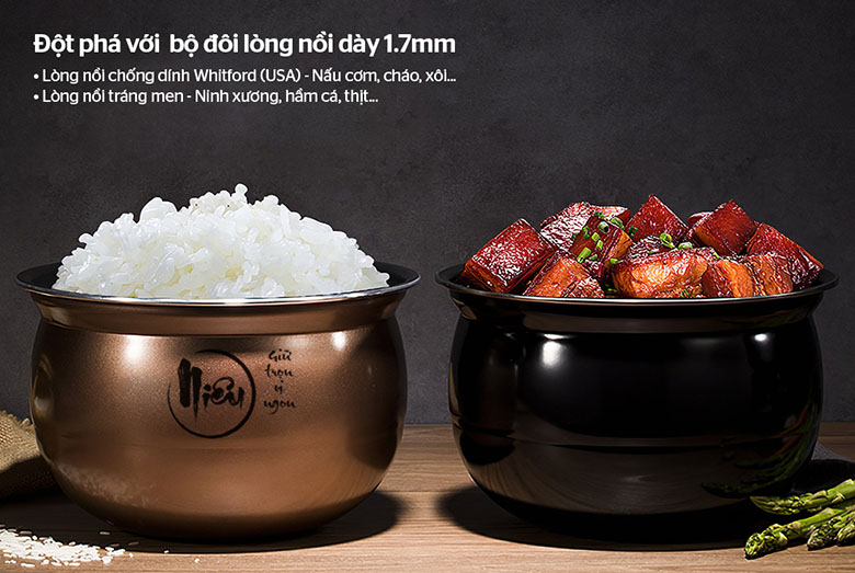 Lòng nồi-Nồi áp suất điện tử đa năng 5L Sunhouse Mama SHD1586B đen