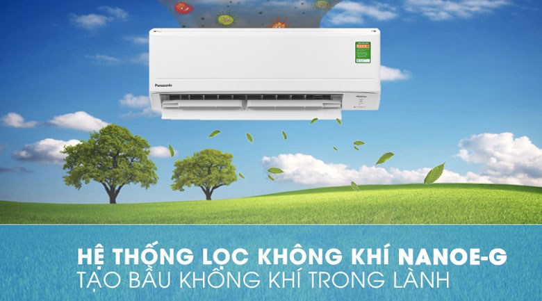 So sánh điều hòa Daikin và Panasonic: Điều hòa Panasonic CU/CS-PU9WKH-8M