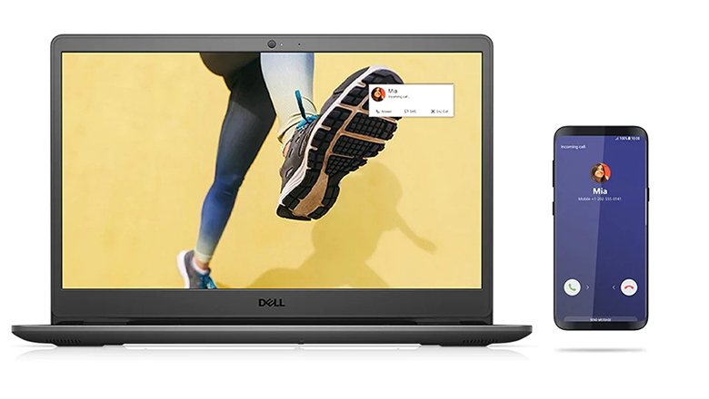 Laptop Dell Inspiron 3501 N3501C ghép nối điện thoại