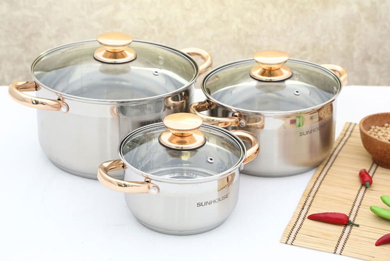Những bộ nồi inox bếp từ ưa thích nhất hiện nay