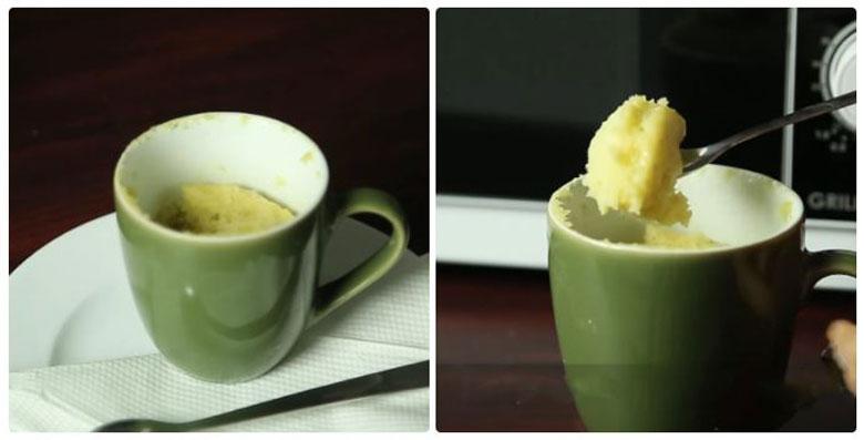 Cách làm bánh chuối nướng bằng lò vi sóng khi thưởng thức món bánh