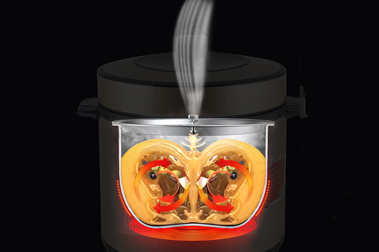 An toàn khi sử dụng-Nồi áp suất đa năng Nagakawa 6 lít NAG0202