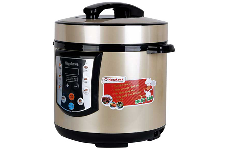 Tay cầm-Nồi áp suất đa năng Nagakawa 6 lít NAG0202
