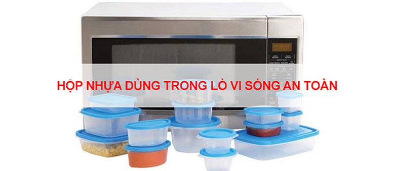 Cách nhận biết hộp đựng thức ăn lò vi sóng
