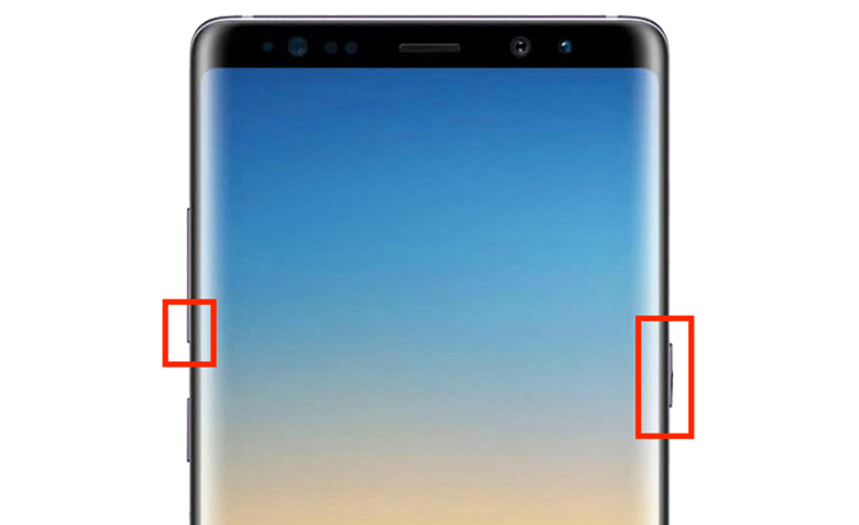 Cách chụp màn hình note 8 sử dụng phím cứng