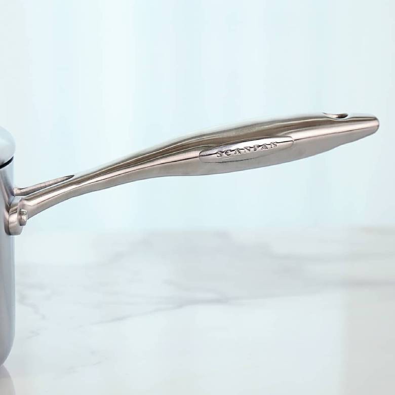  Chảo chống dính không nắp Scanpan CTX 28cm 65002803 - Tay cầm inox chống nóng an toàn 