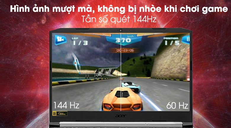 Laptop Acer Gaming Nitro 5 AN515-45-R6EV màn hình sắc nét