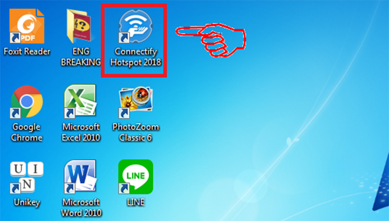 cài đặt phần mềm phát wifi cho laptop Connectify bước 2