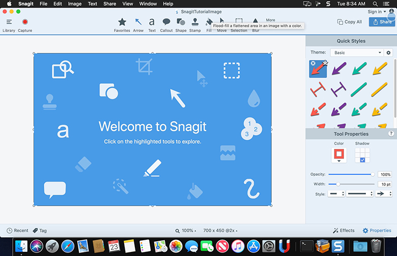 Phần mềm chụp ảnh đẹp cho laptop Snagit