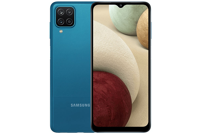 Điện thoại samsung giá từ 3 đến 4 triệu: Samsung Galaxy A12 4GB/128GB Xanh