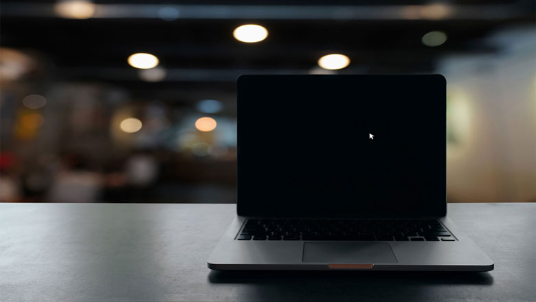 Dấu hiệu máy tính bị đen màn hình chỉ thấy chuột