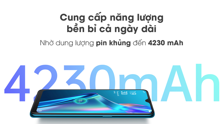 Điện thoại Oppo A12 về năng lượng pin