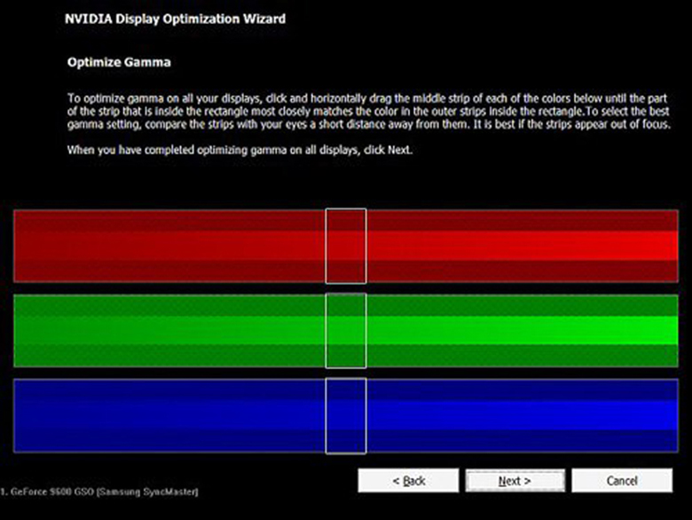 Dựa theo các thông số để căn chỉnh màu màn hình máy tính laptop