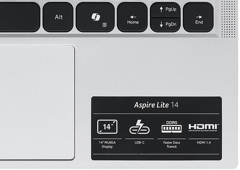 Laptop Acer Aspire Lite AL14-52M-54CJ 14"