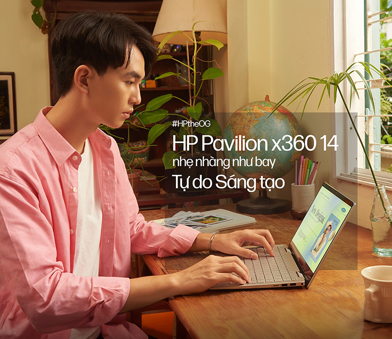 Laptop HP Pavilion X360 14-ek1046TU 80R24PA có hiệu năng mạnh mẽ 