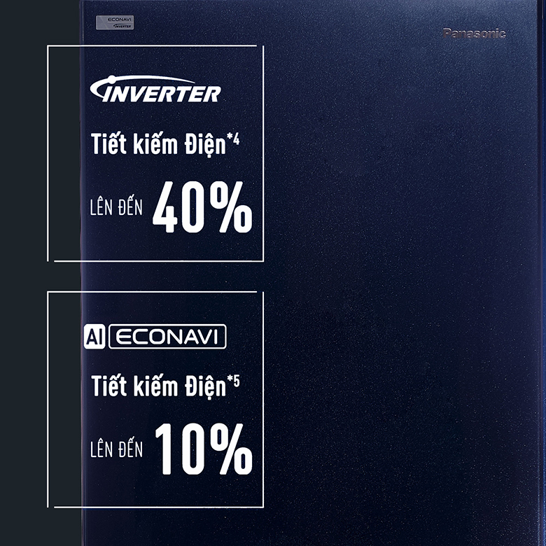 Tủ lạnh Panasonic Inverter NR-SP275CPAVtiết kiệm điện đến 40%